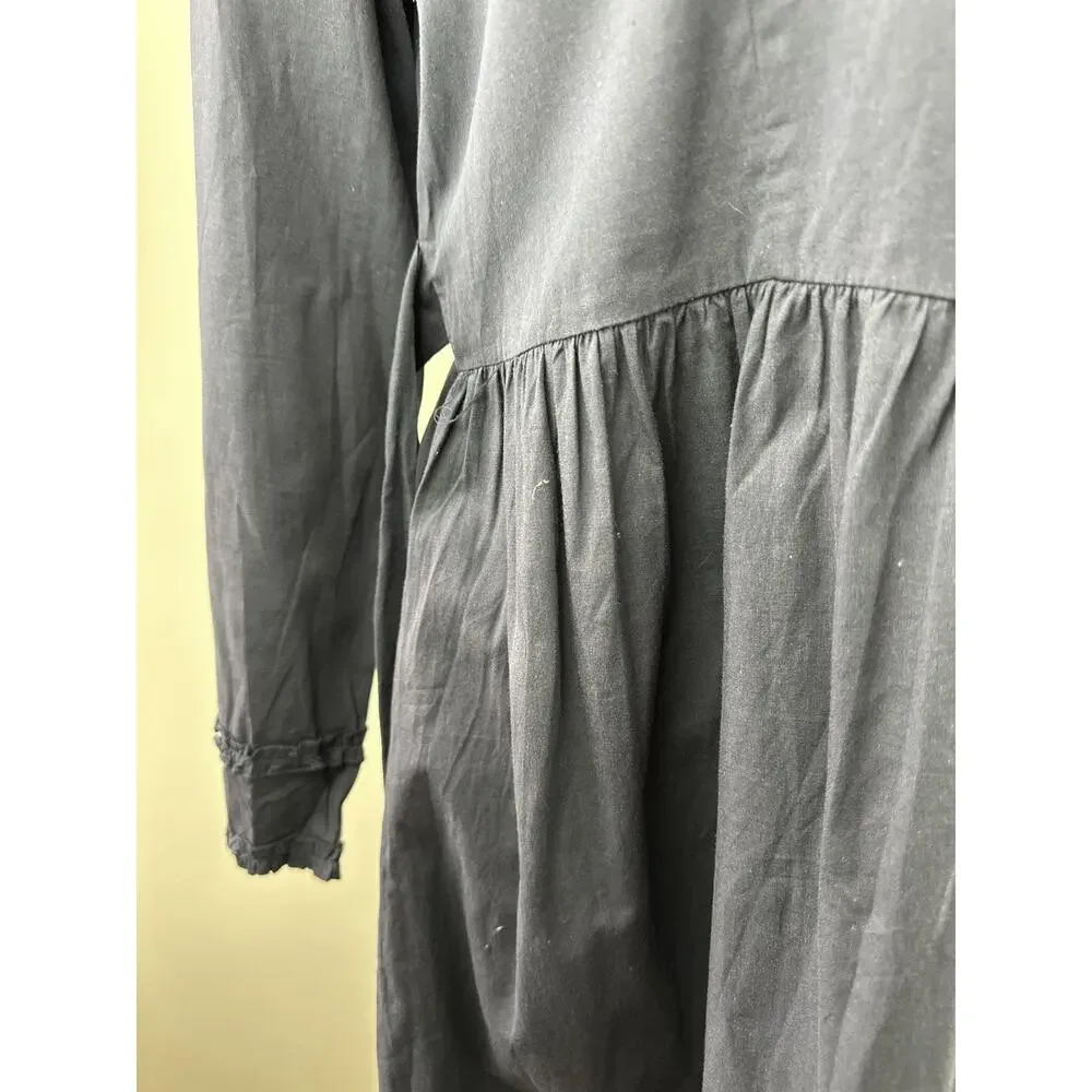 Scarlet Darkness Colonial Prairie Renaissance Ren Fair Costume Dress Cosplay 2XL - Picture 7 of 15